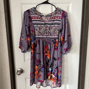 Umgee Multicolor Boho Blouse